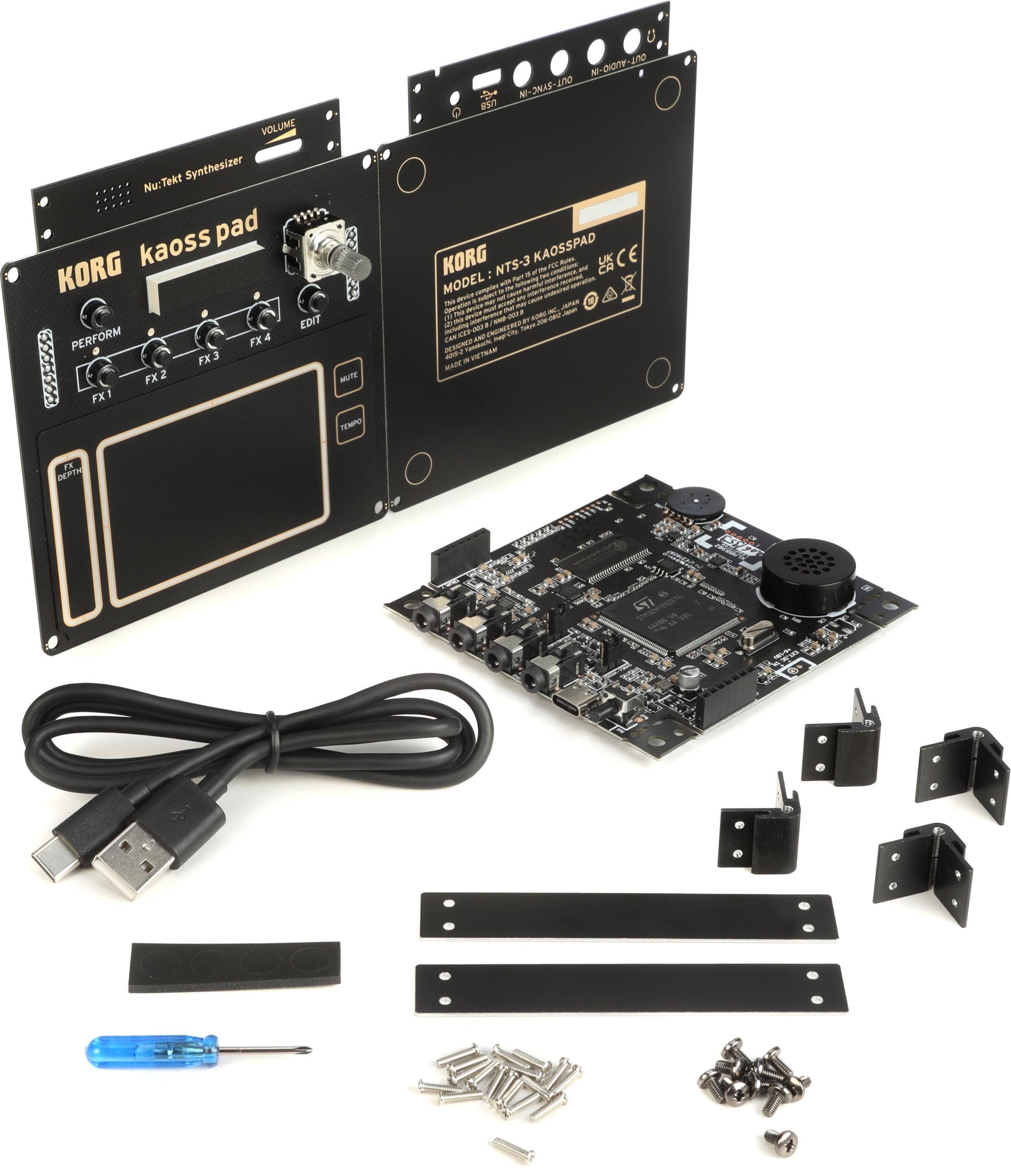 Korg Nu:Tekt NTS-3 KAOSS Pad DIY Kit | Sweetwater
