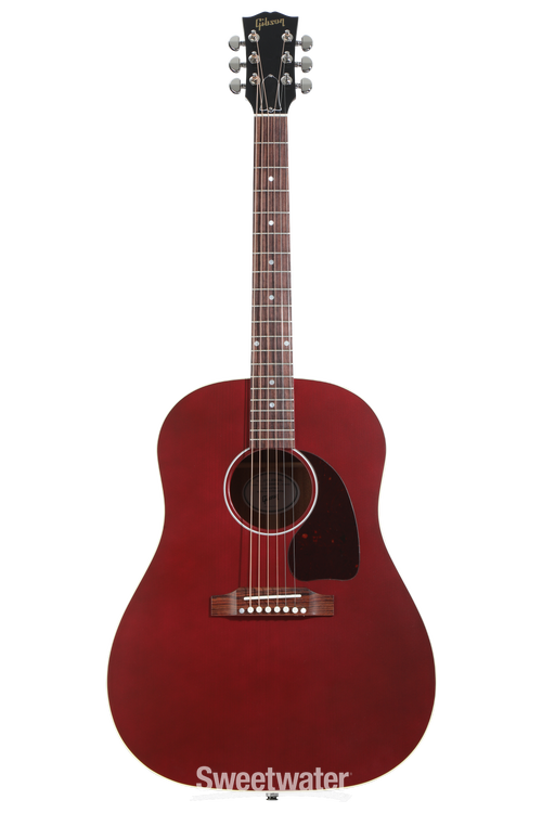 Gibson Acoustic J-45 Special Acoustic-electric Guitar - Wine Red