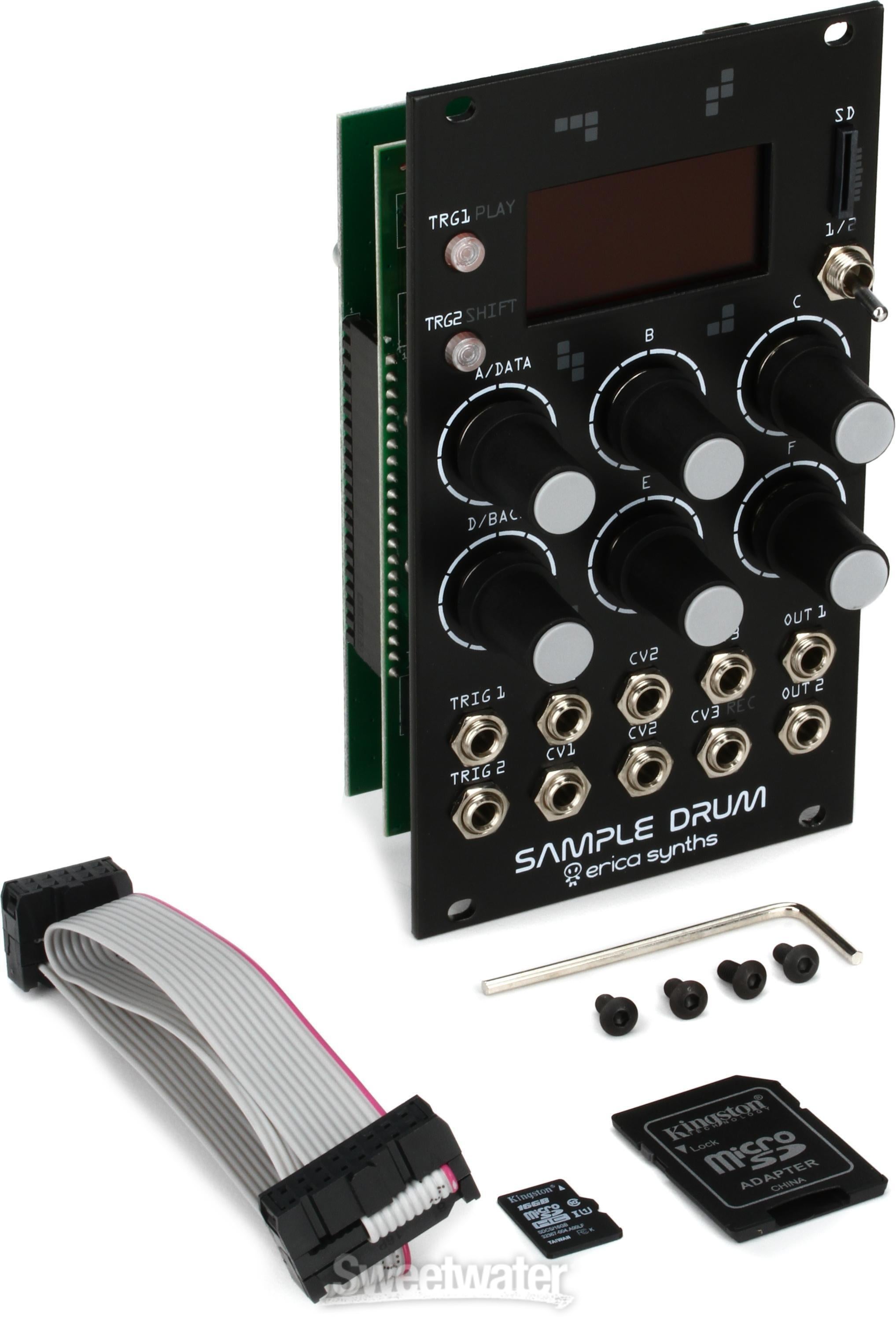 Erica Synths Sample Drum モジュラーシンセ Erica Synths Sample Drum