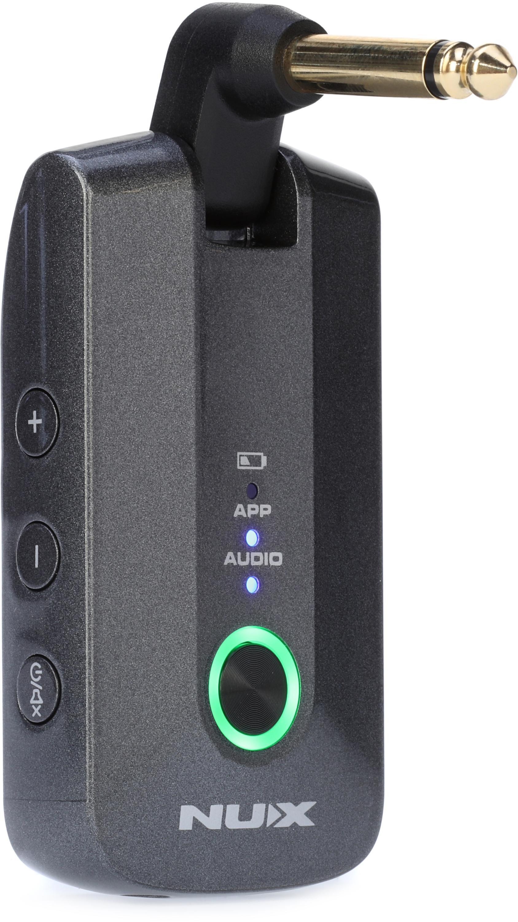 NUX Mighty Plug Pro Headphone Guitar and Bass Amp | Sweetwater