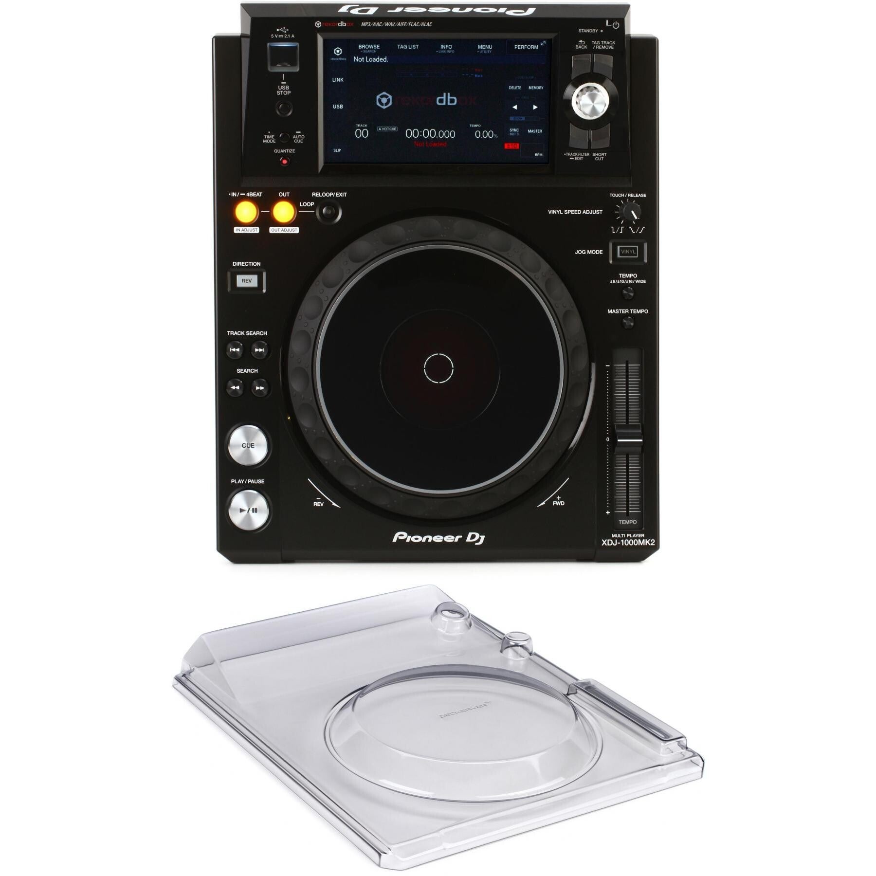 Pioneer DJ XDJ-1000MK2 Digital Performance DJ Media Player with