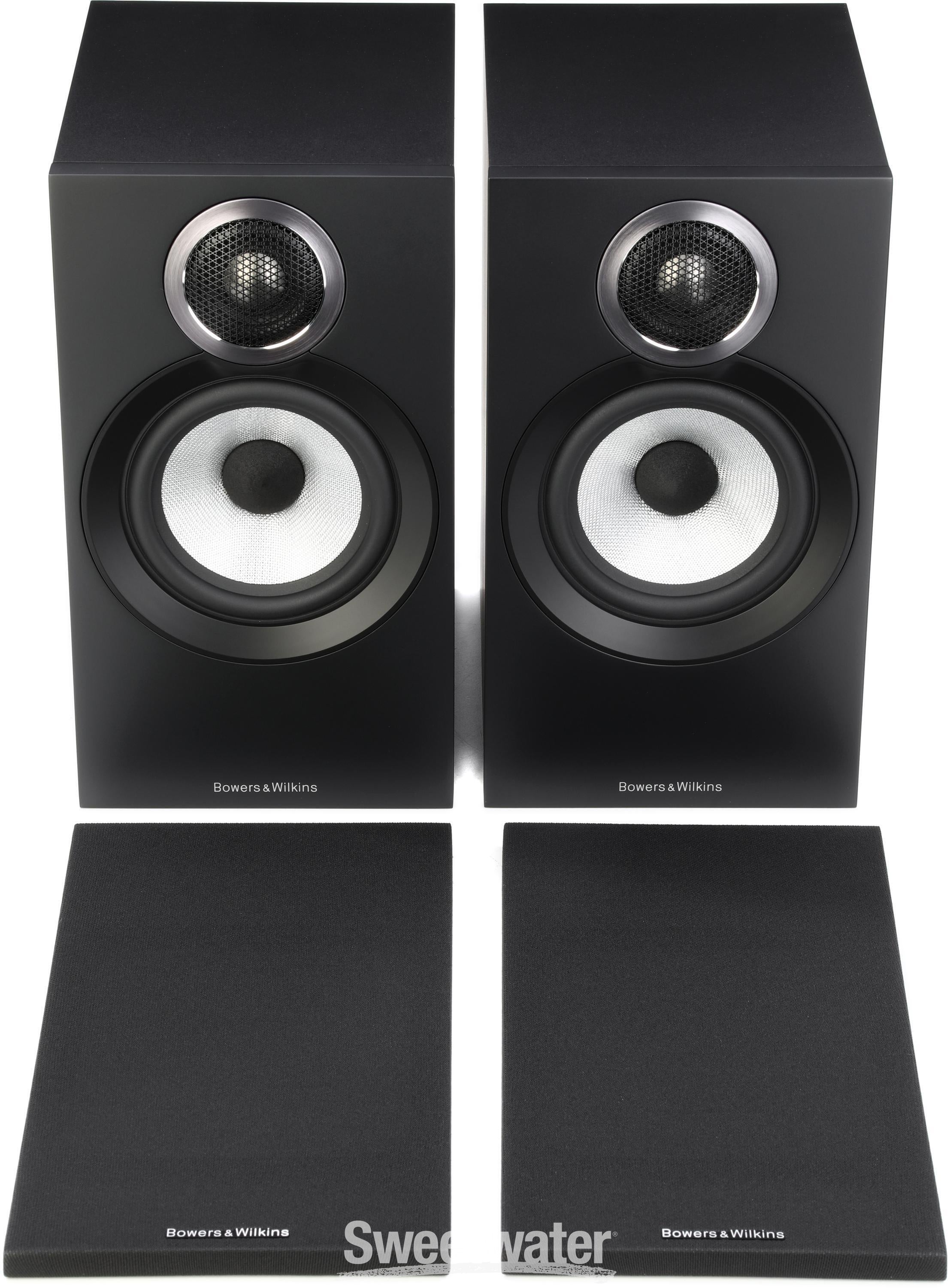 Bowers & Wilkins 607 S3 Passive Bookshelf Speaker - Matte Black