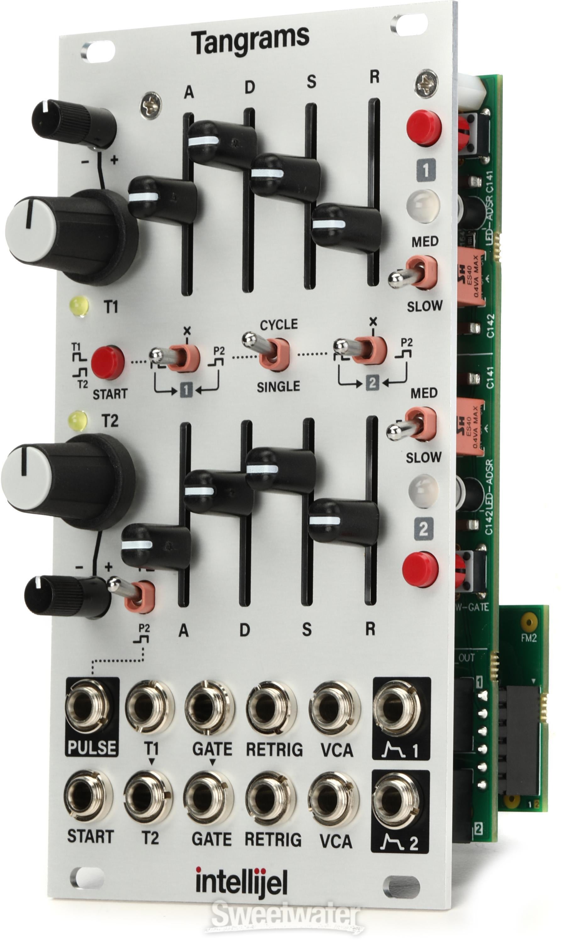 Intellijel Tangrams Multimode Dual ADSR Envelope Generator