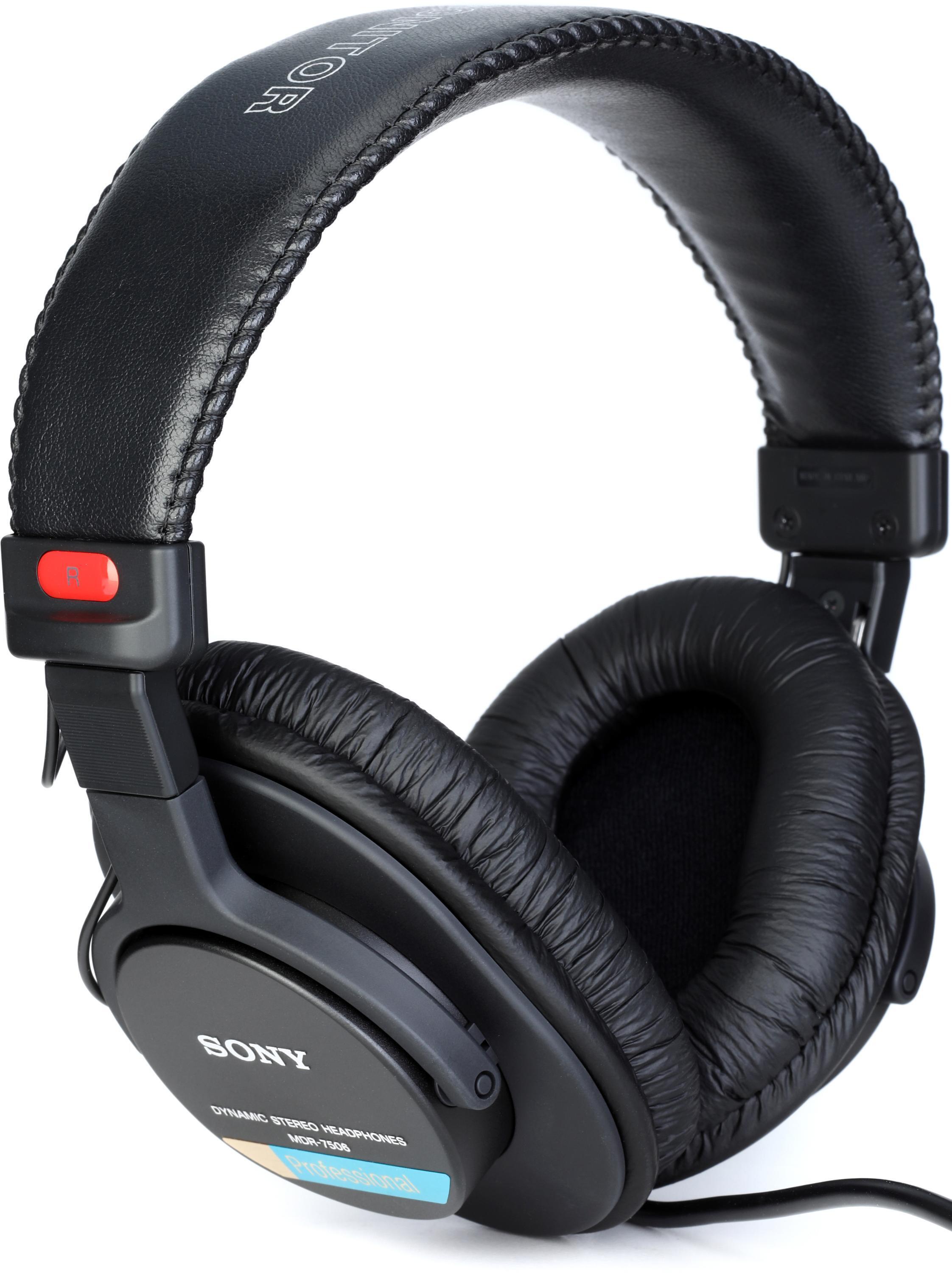Sony MDR-7506 Closed-Back Professional Headphones | Sweetwater