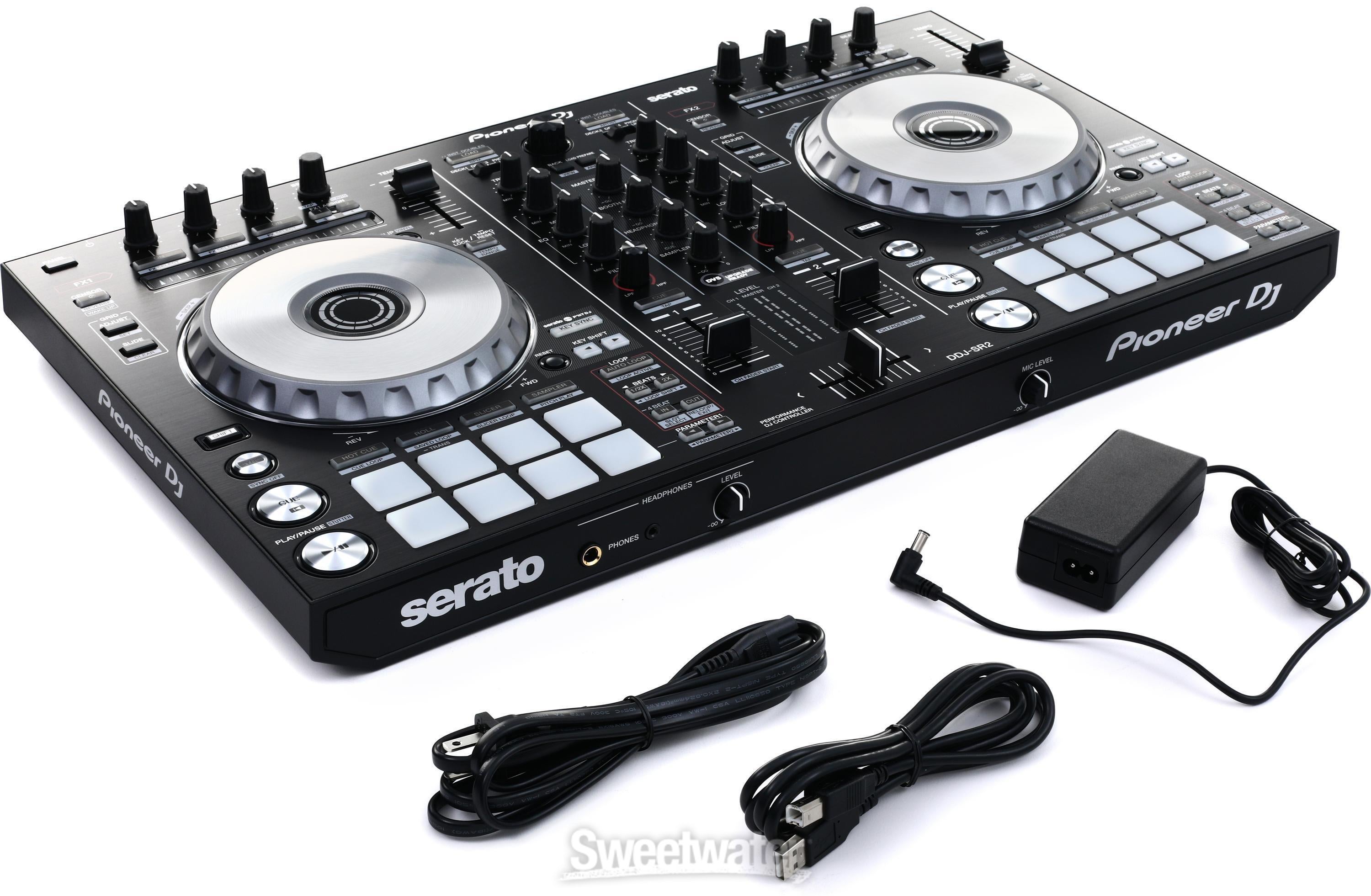 Pioneer DJ DDJ-SR2 2-deck Serato DJ Pro Controller | Sweetwater