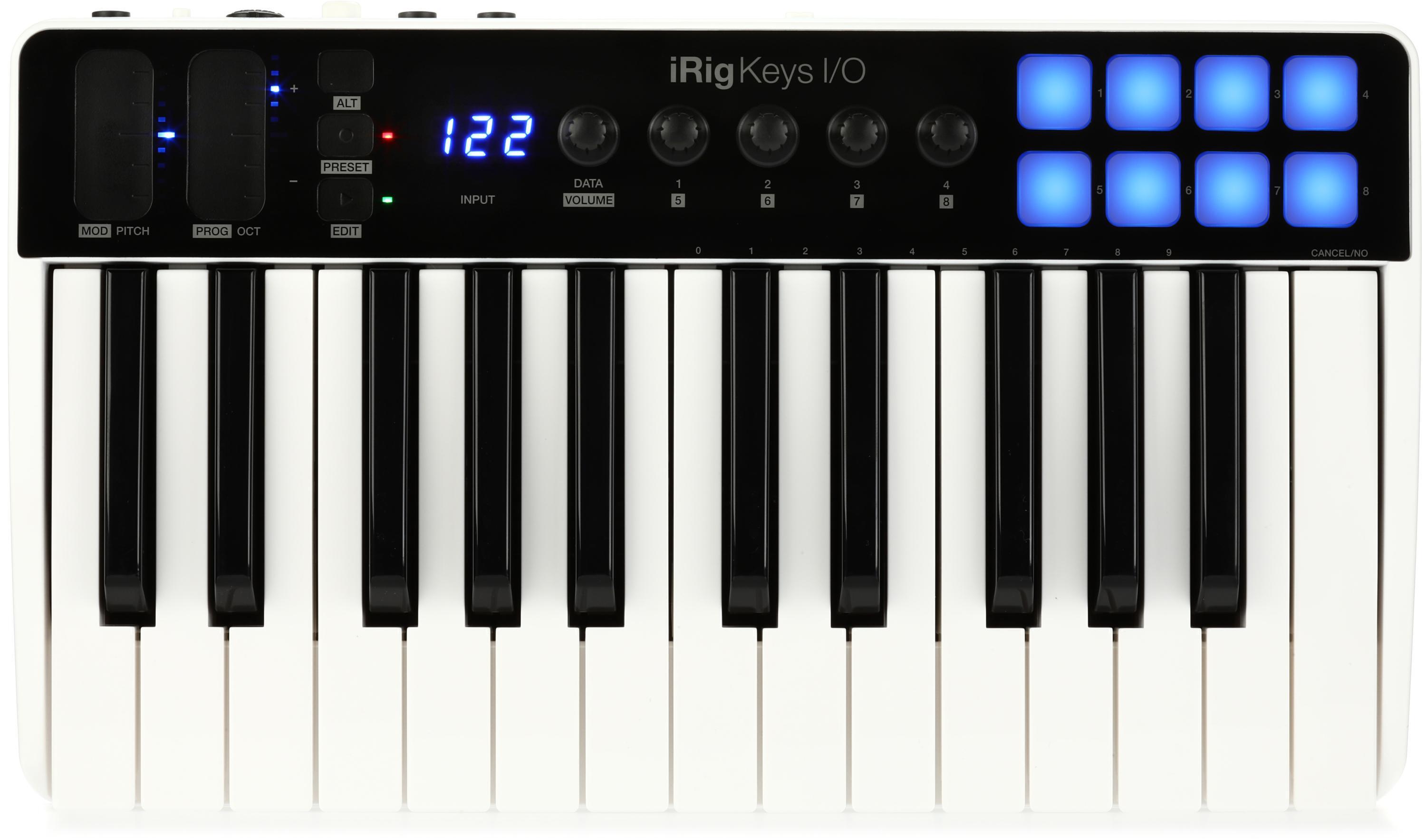 IK Multimedia iRig Keys I/O 25 Keyboard Controller with Audio