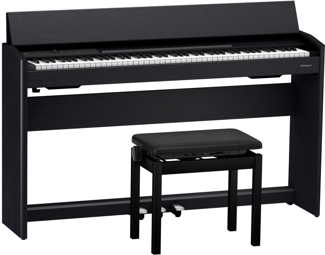 Roland RP701 Digital Upright Piano with Bench - Dark Rosewood