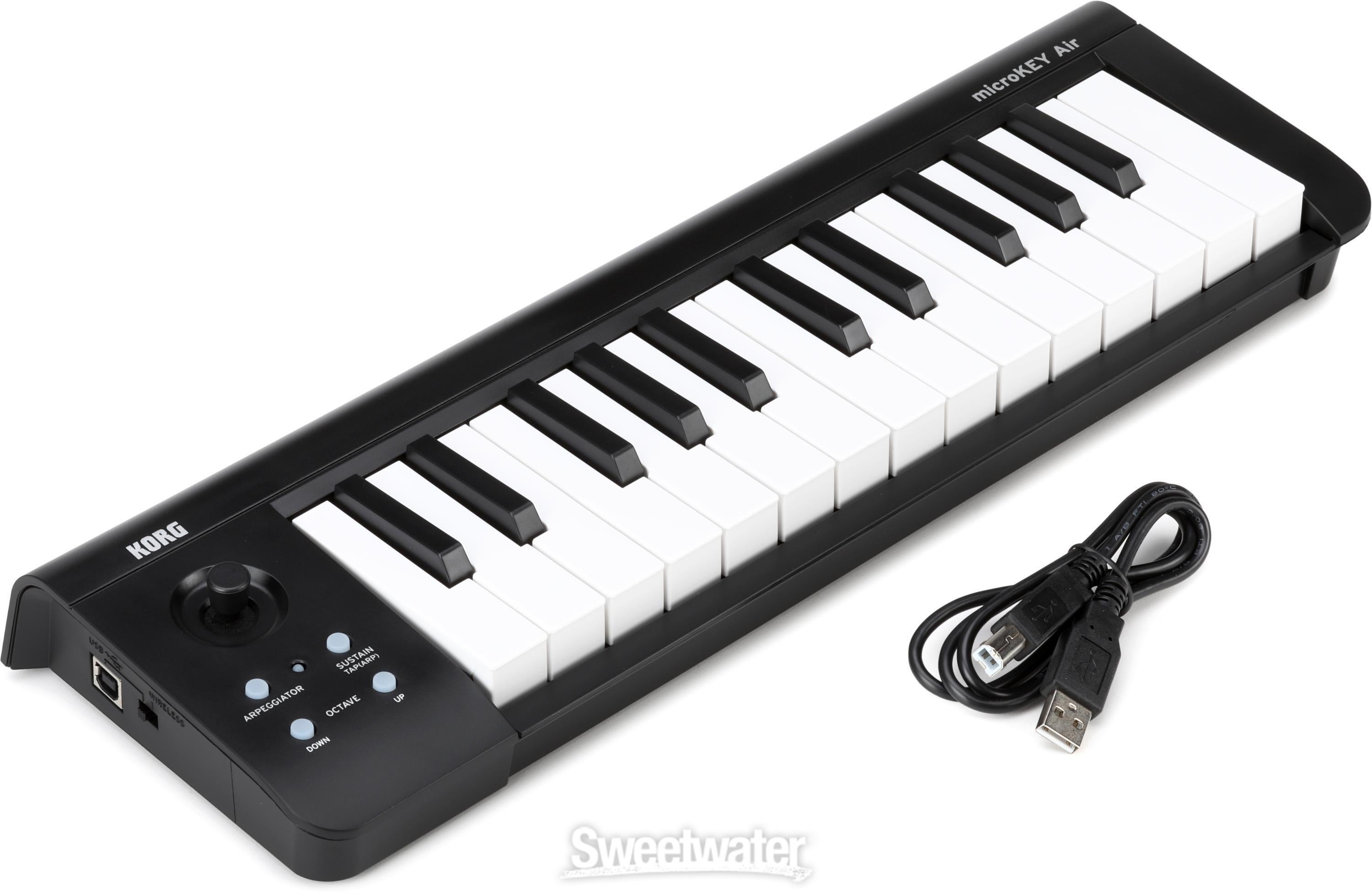 Korg microKEY Air-25 25-key Bluetooth Keyboard Controller | Sweetwater