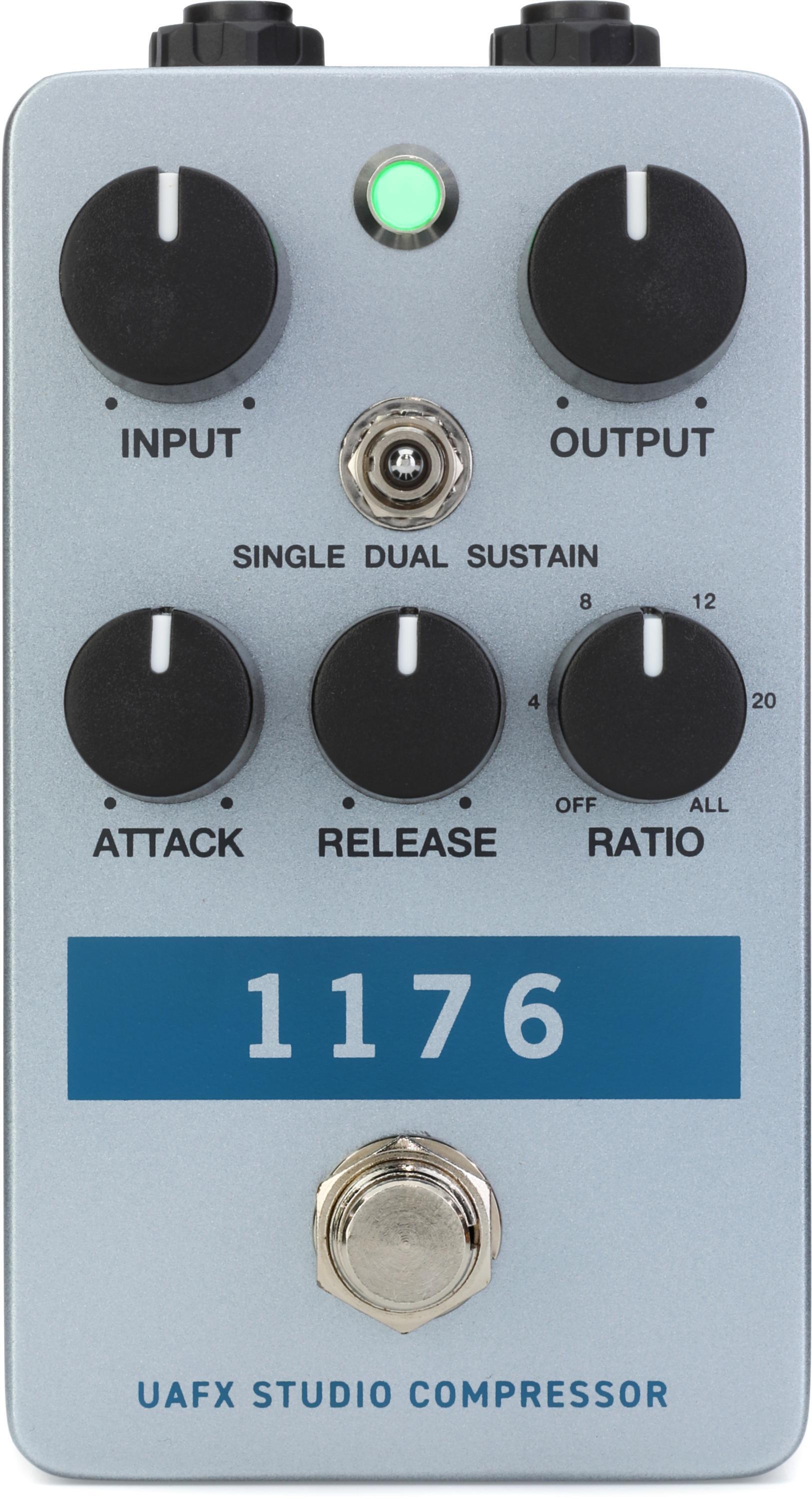 Universal Audio UAFX 1176 Studio Compressor Pedal | Sweetwater