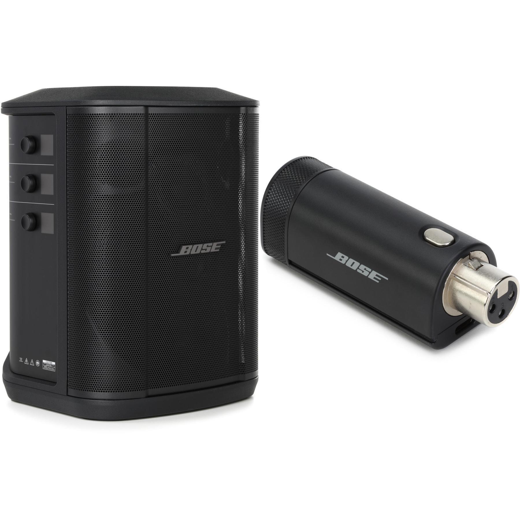 Bose S1 Pro+ Multi-position PA System and Wireless Mic/Line