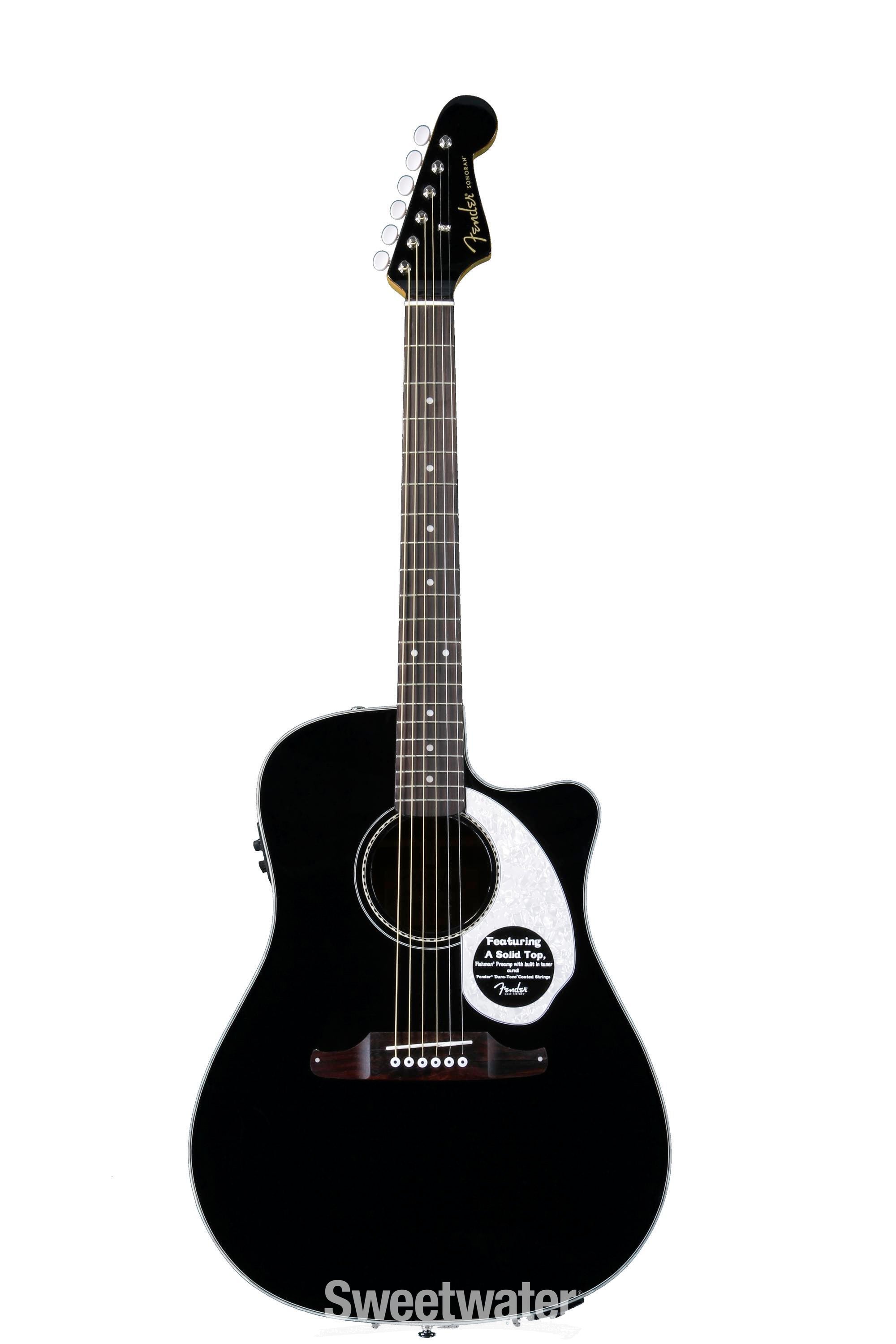 Fender Sonoran SCE - Black | Sweetwater