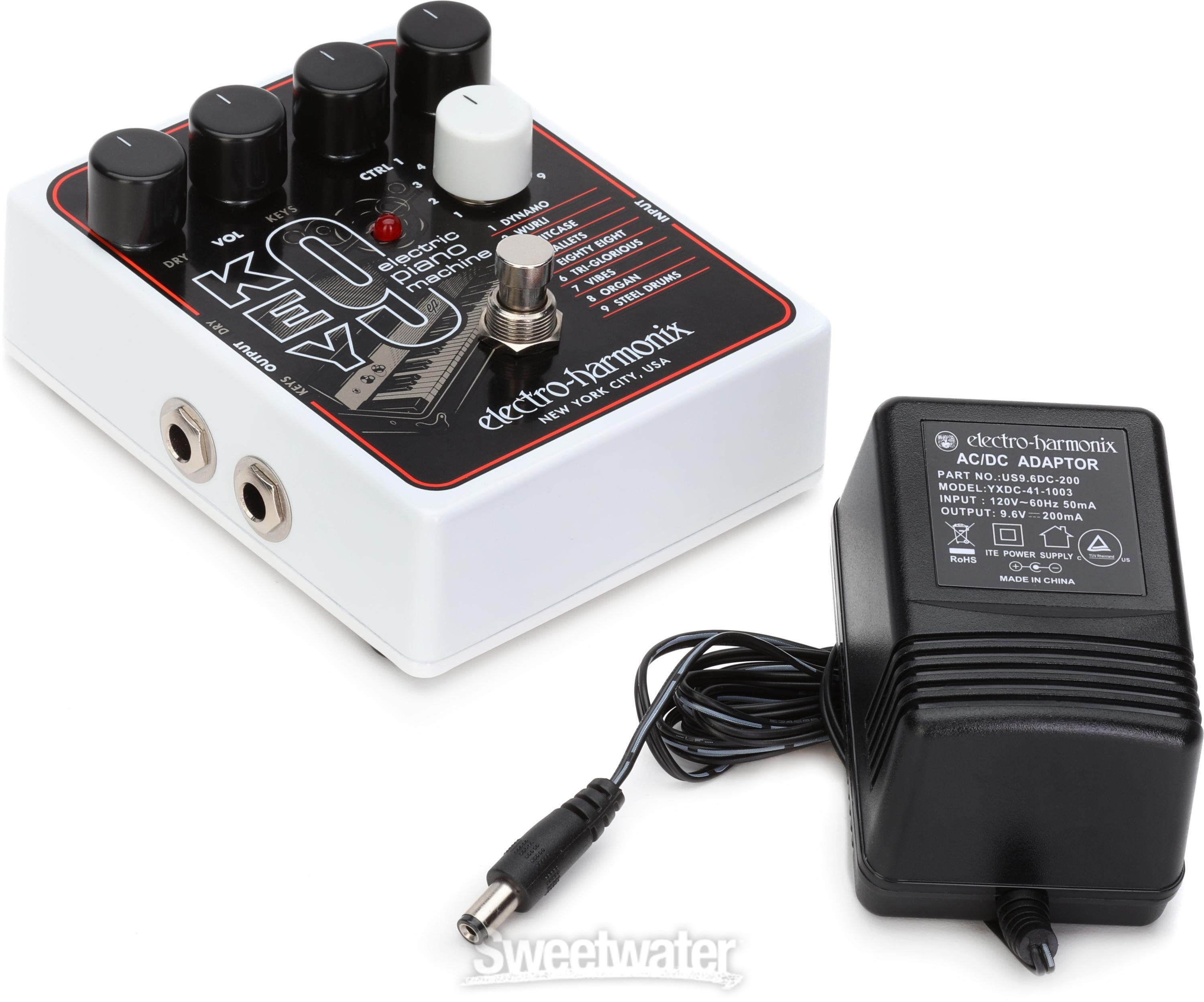 Electro-Harmonix KEY9 Electric Piano Machine Pedal Reviews
