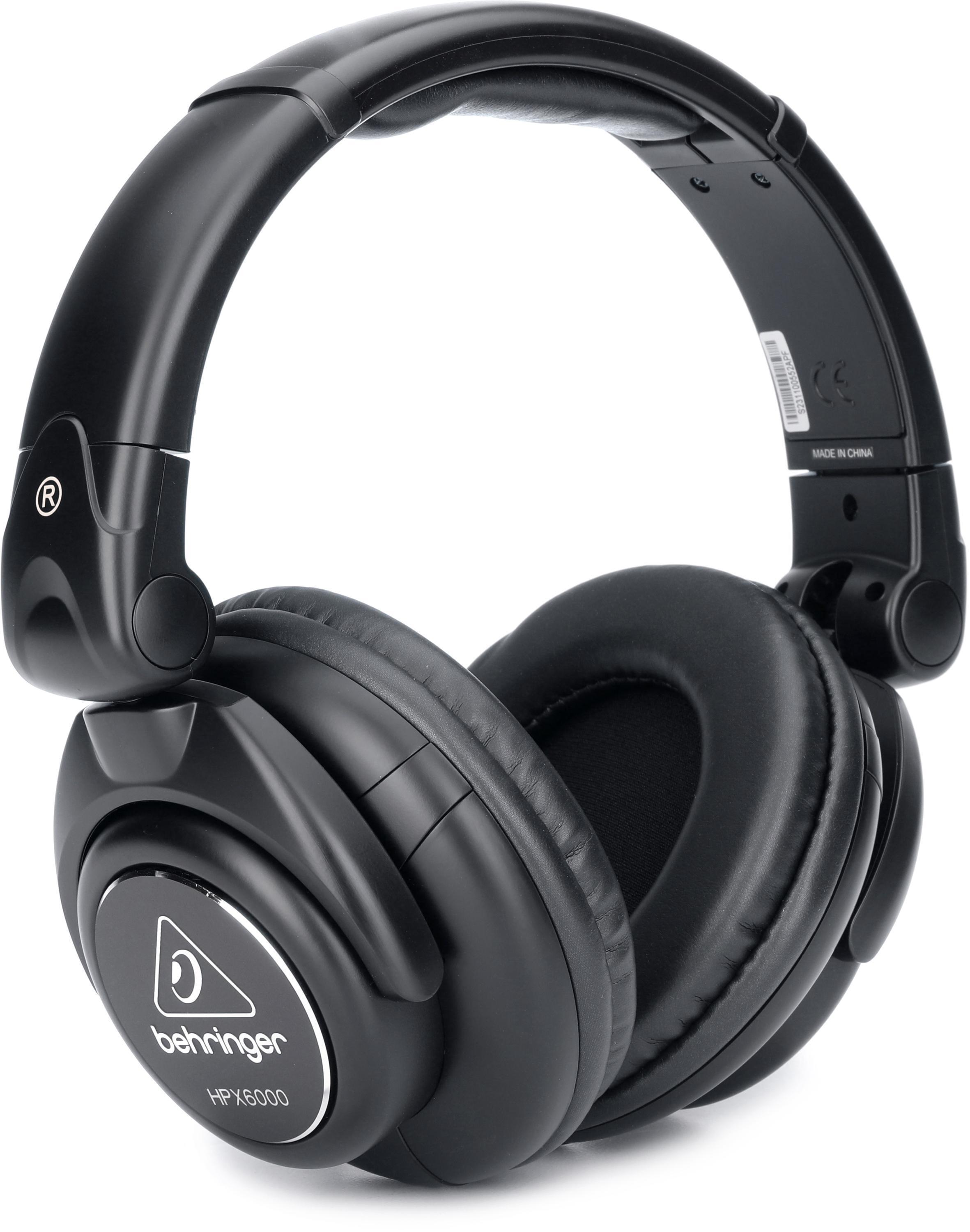 Behringer HPX6000 Professional DJ Headphones | Sweetwater