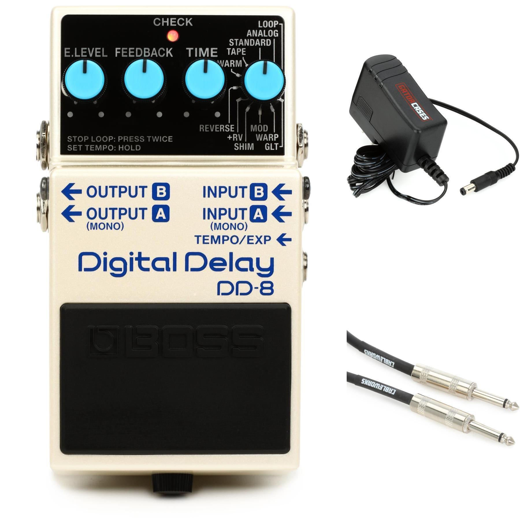 Boss DD-8 Digital Delay Pedal | Sweetwater