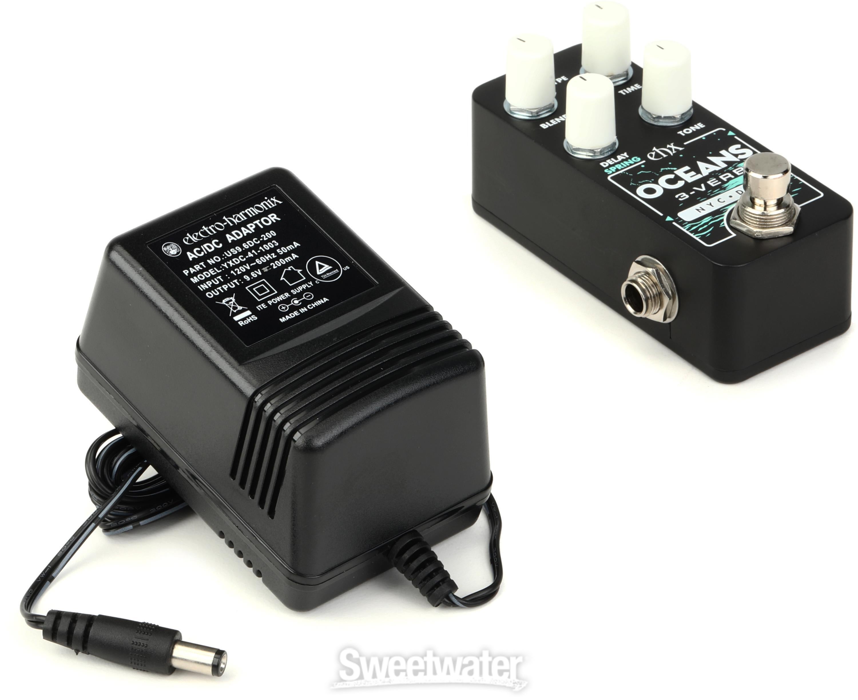 Electro-Harmonix Oceans 3-verb Reverb Pedal | Sweetwater