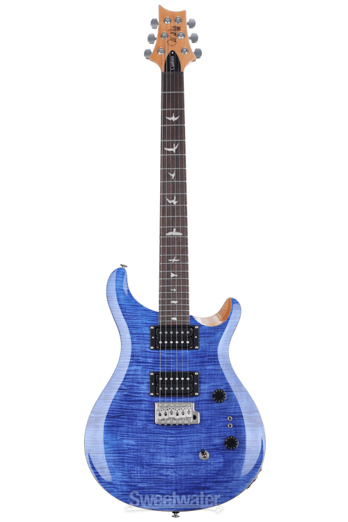 PRS SE Custom 24-08 Electric Guitar - Faded Blue | Sweetwater