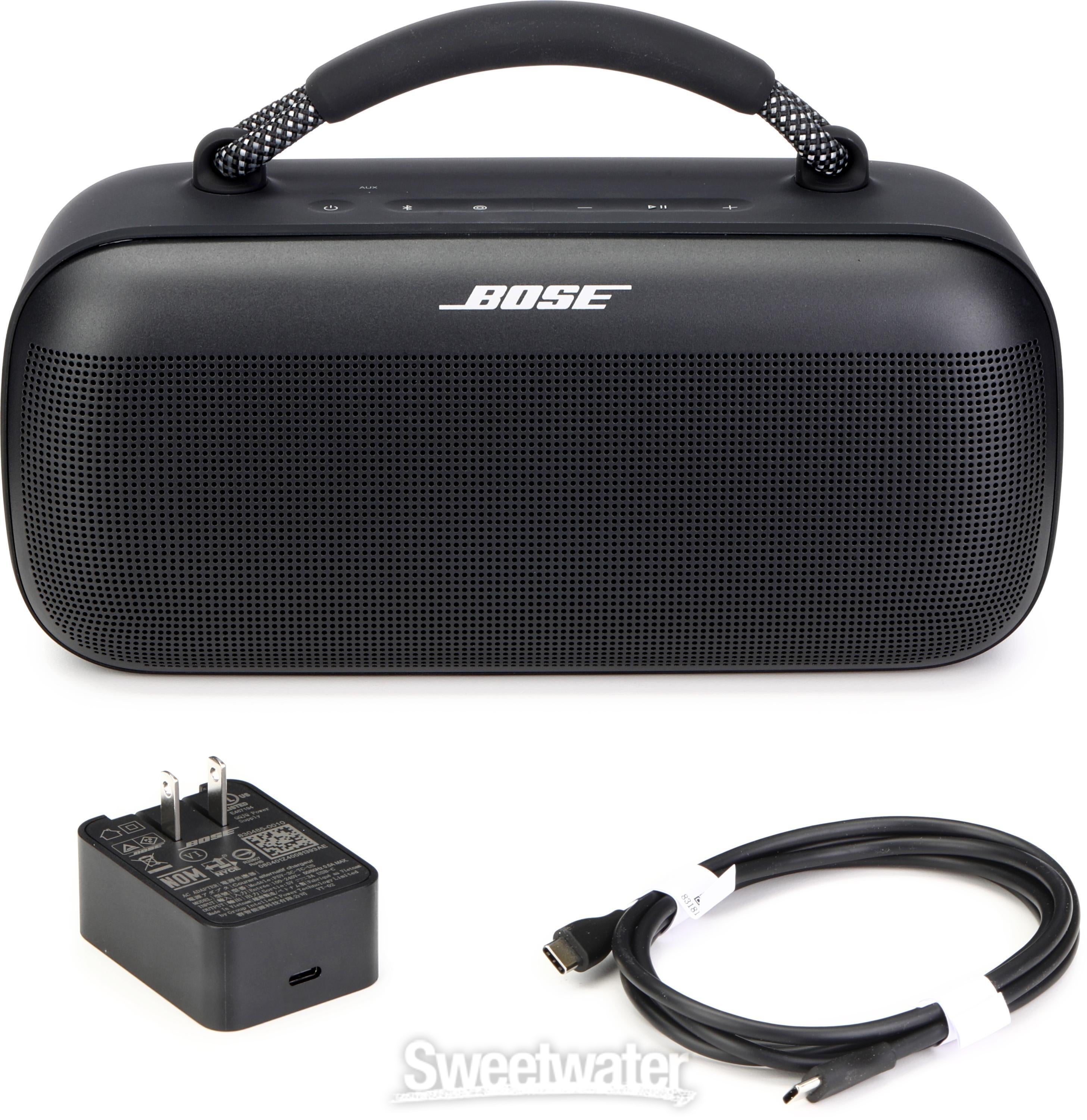 Bose SoundLink Max Portable Speaker - Black | Sweetwater