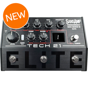 Tech 21 YYZ Geddy Lee Shape-shifter Signature SansAmp Pedal