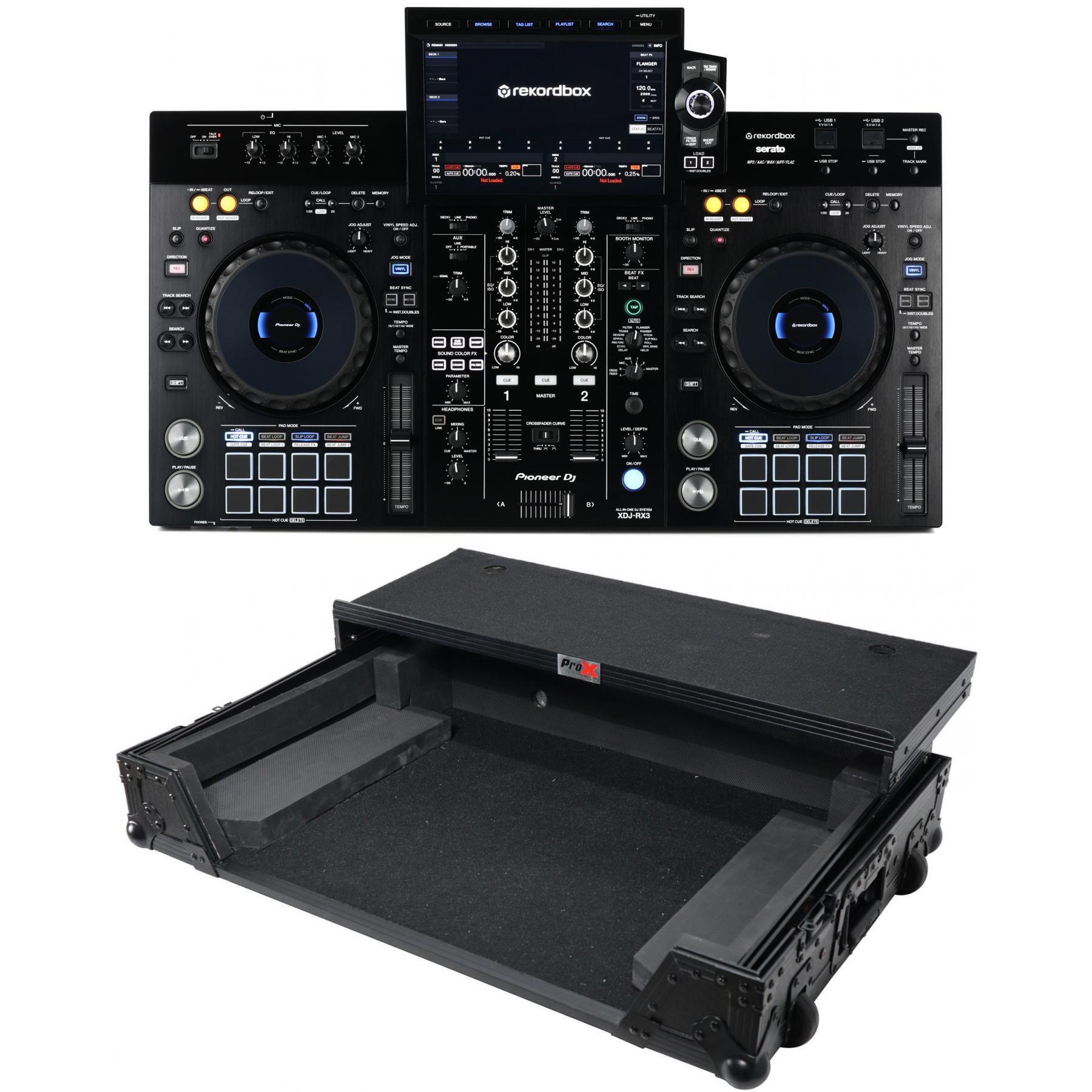 Pioneer DJ XDJ-RX3 Digital DJ System with Decksaver Cover | Sweetwater