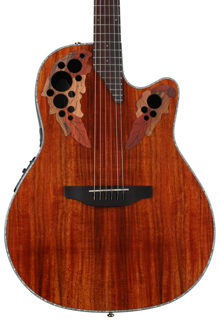 Ovation Celebrity Elite Plus CE44P-FKOA Mid-Depth Acoustic