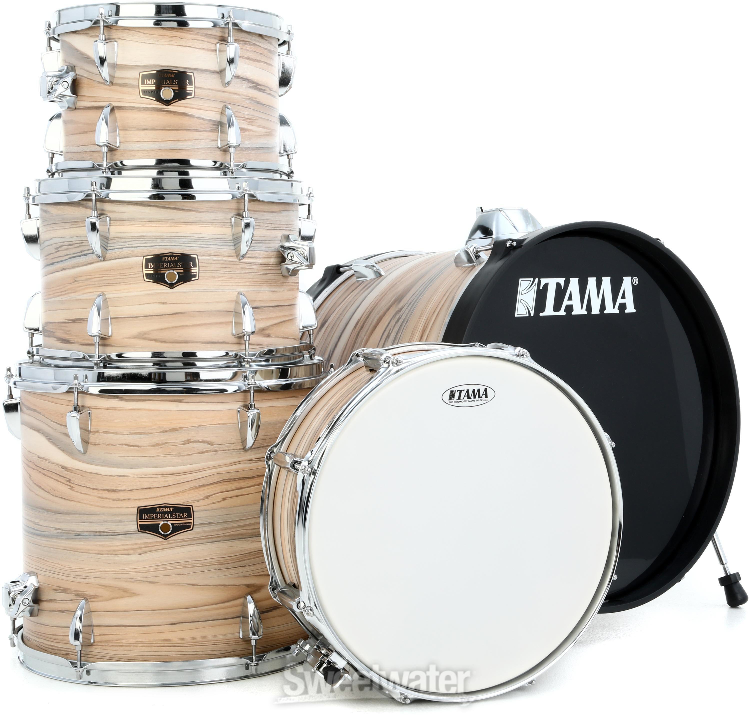 Tama Imperialstar IE58C 5-piece Complete Drum Set with Snare Drum