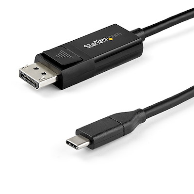 USB-C - DisplayPort 1.4変換ケーブル／2m／8K60Hz／HDR HBR3 DSC対応