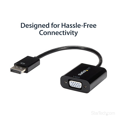 DisplayPort 1.2 - VGA 変換アダプター／1920x1200（1080p