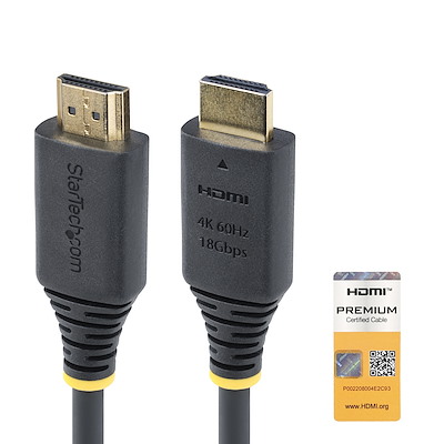HDMI 2.0ケーブル／50cm／4K60Hz 1440p 144Hz／Premium HDMI／HDR10