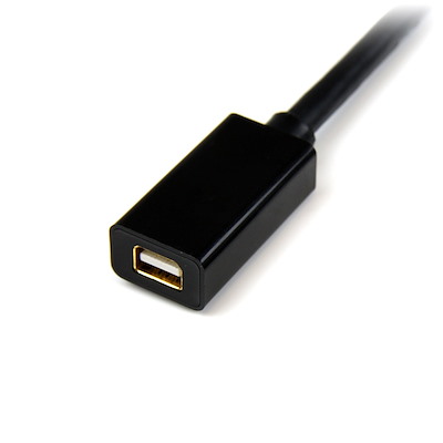 Mini DisplayPort 1.2 延長ケーブル／1.8m／4K60Hz／Thunderbolt 2