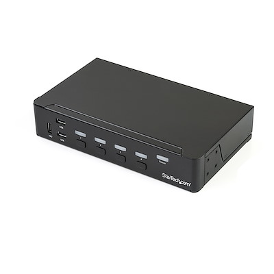 4-Port DisplayPort KVM Switch - USB 3.0 - 4K 30Hz - TAA