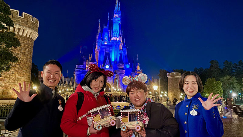 3387.昔の海外ディズニーワールドピン クリスマス キャンドルライツ