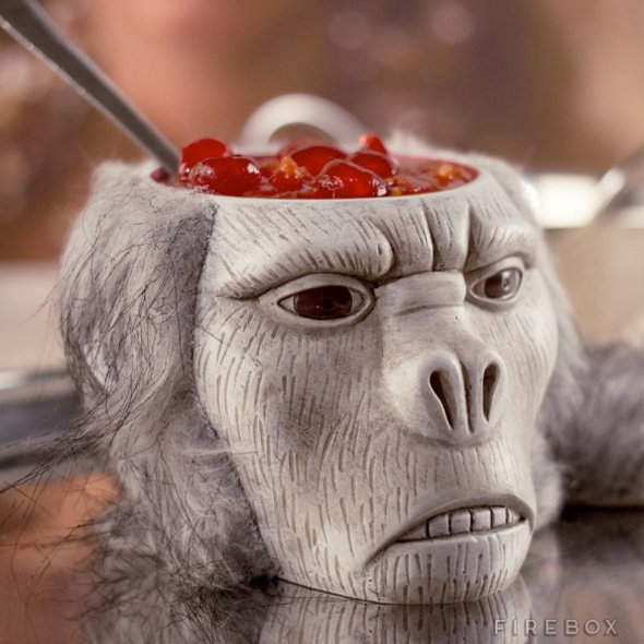 Want to Eat Out of a Monkey's Head Just Like 'Temple of Doom
