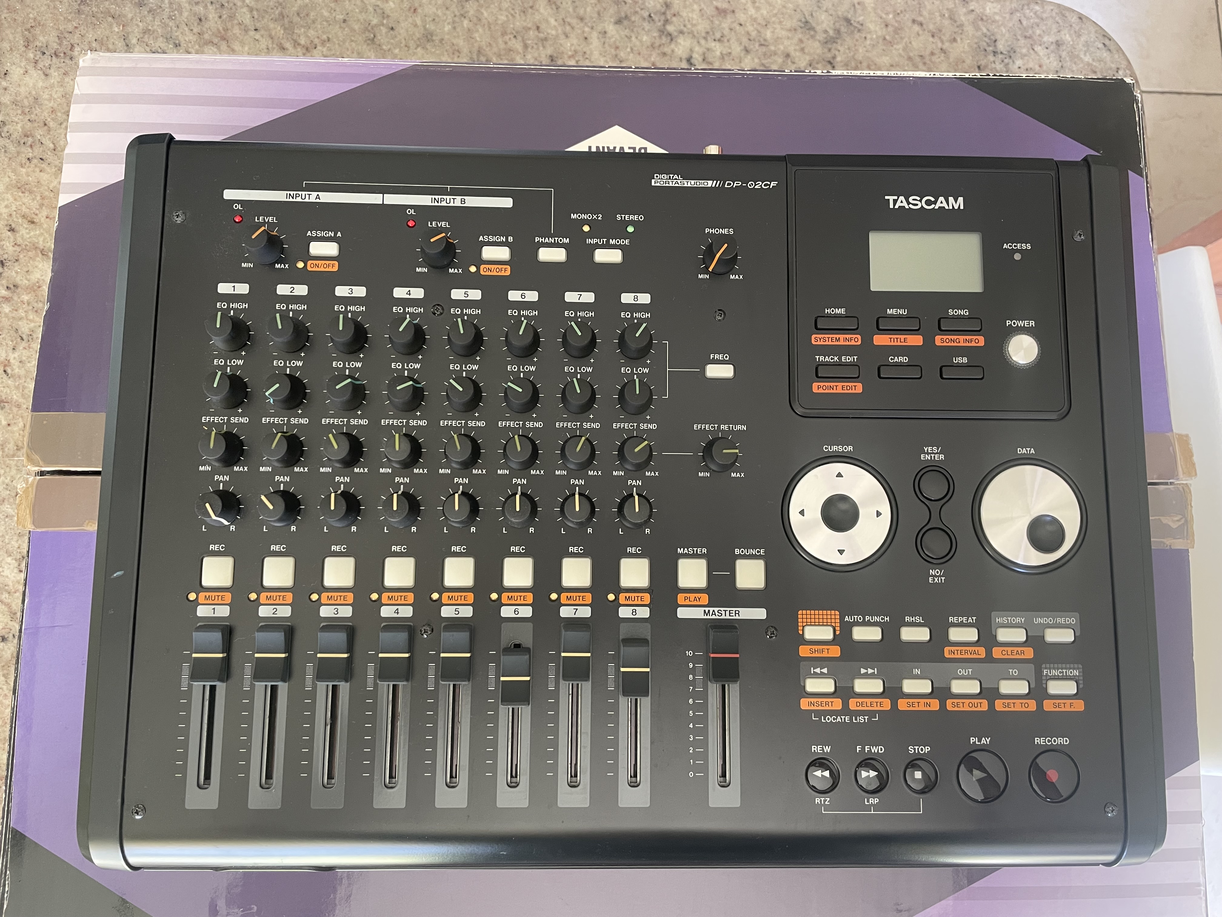 DP-02CF - Tascam DP-02CF - Audiofanzine