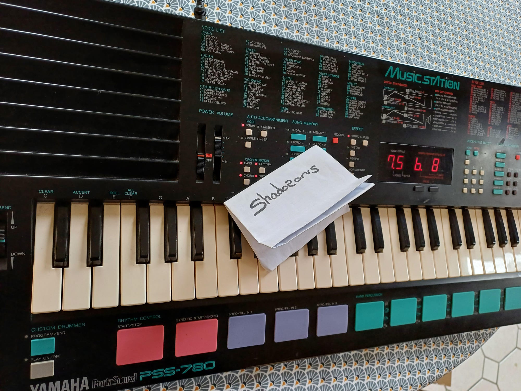 PSS-780 - Yamaha PSS-780 - Audiofanzine