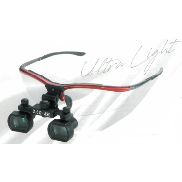 送料無料】LED付双眼ルーペ ガリレアンルーペUL マルチセットIII