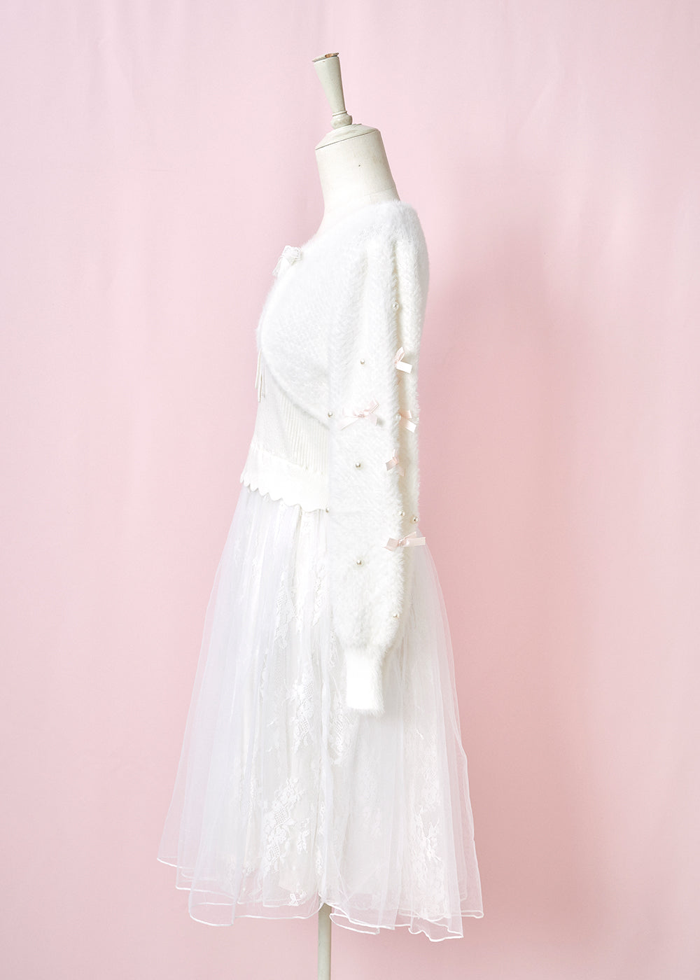 Melty fluffy knit ワンピース – mellfy memory