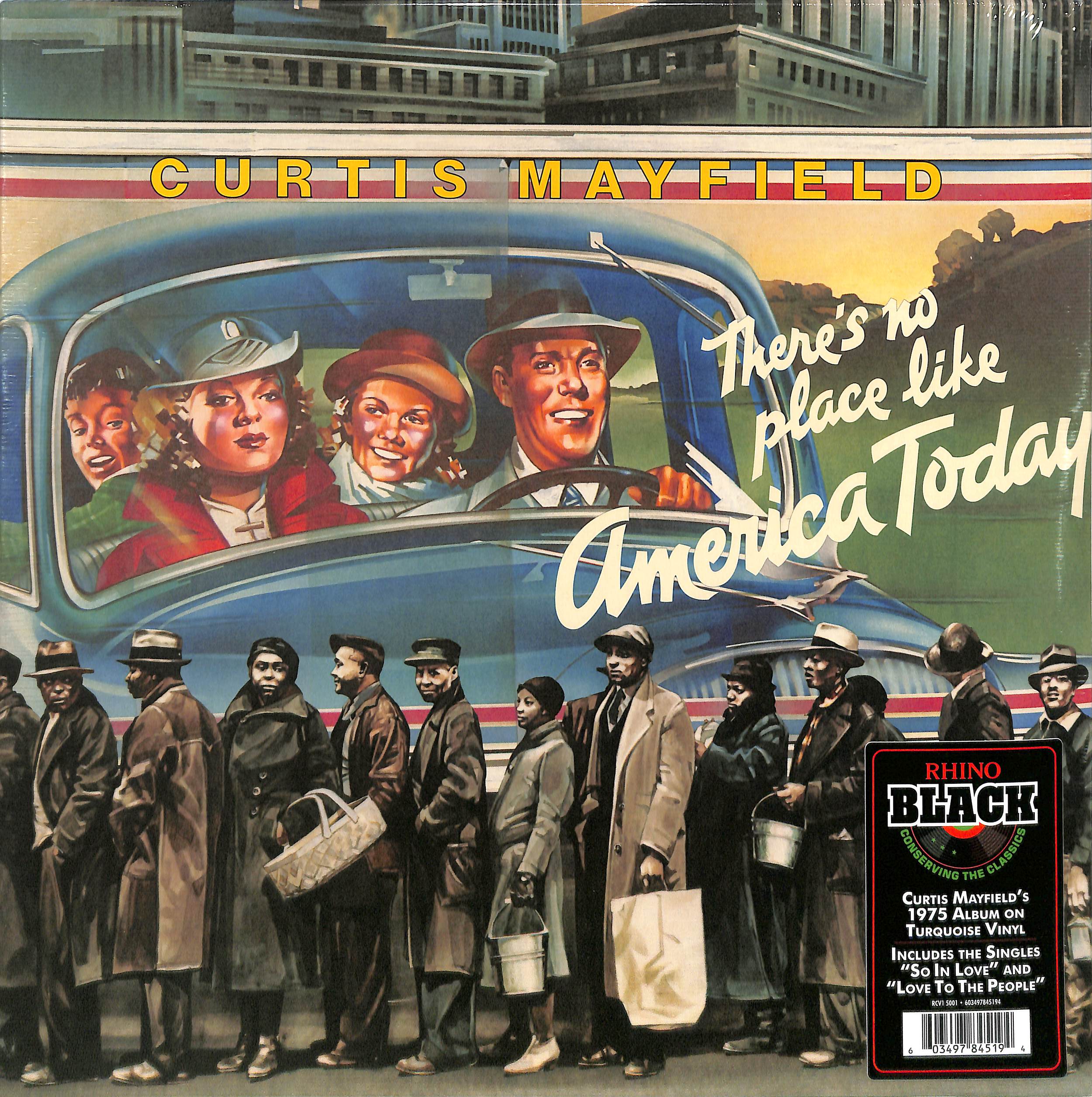 芽瑠璃堂 ＞ CURTIS MAYFIELD 『There's No Place Like America Today