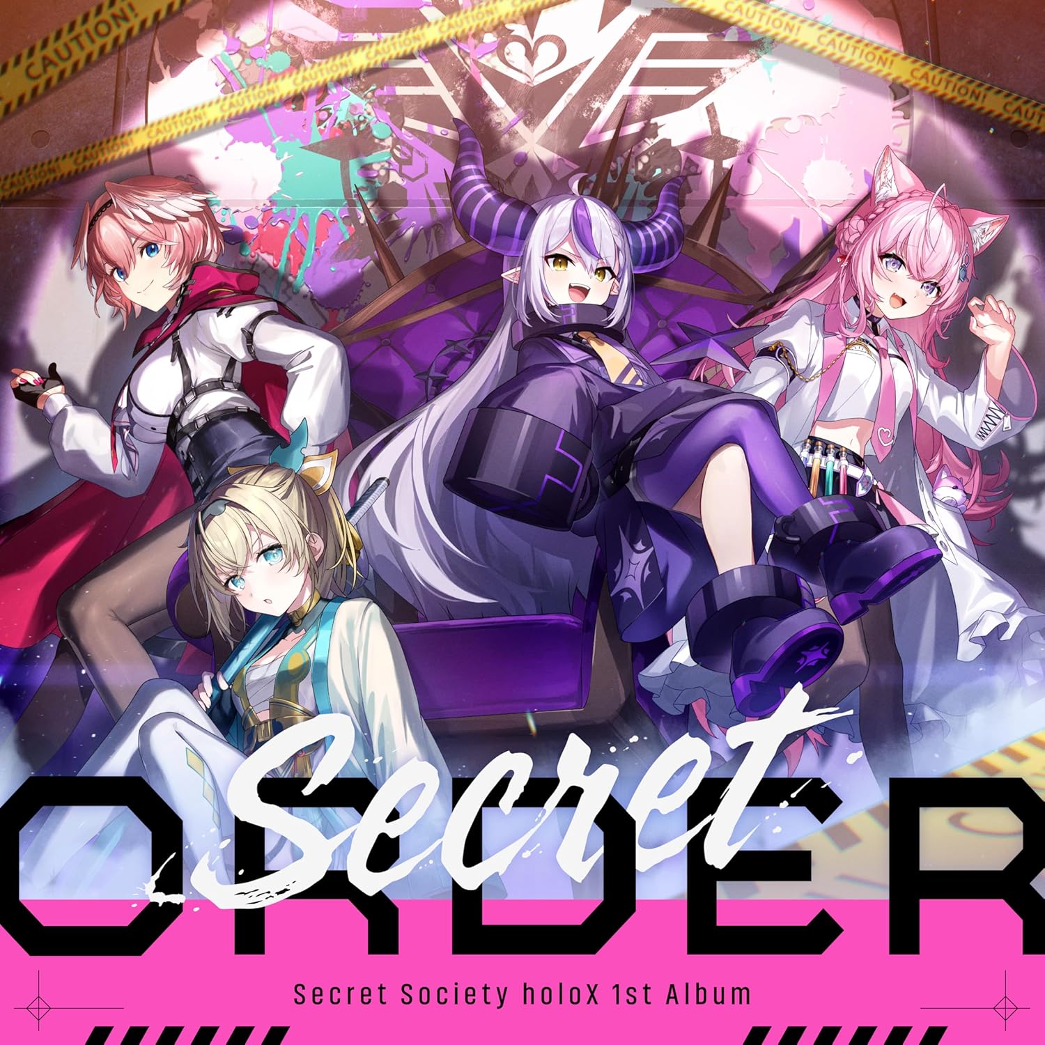 予約受付中】秘密結社holoX 1st Album 『Secret ORDER』：26年4月8日