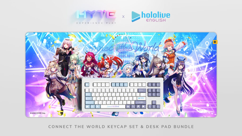発売中】HYTE × holoEN キーキャップ&パッド / hololive English 1st
