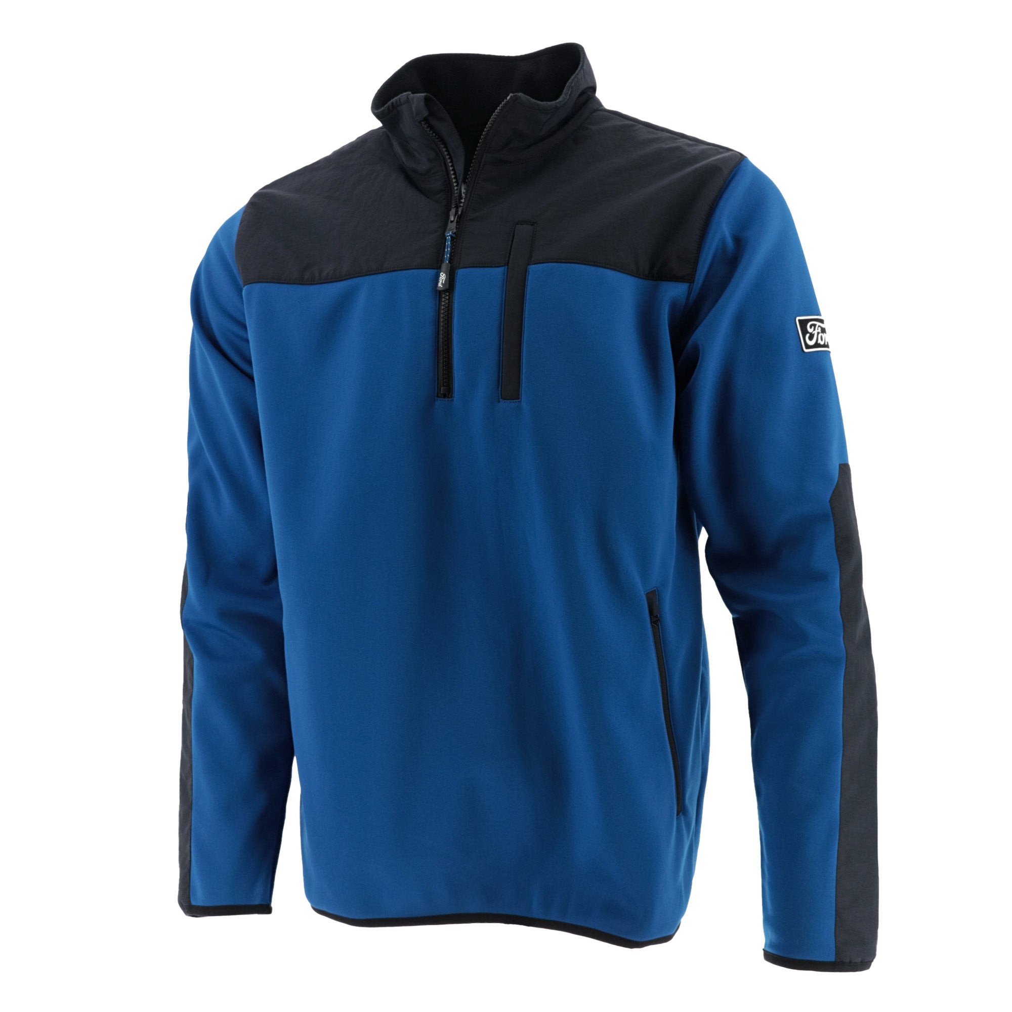 Ford Men's 1/4 Zip Performance Jacket- Official Ford Merchandise