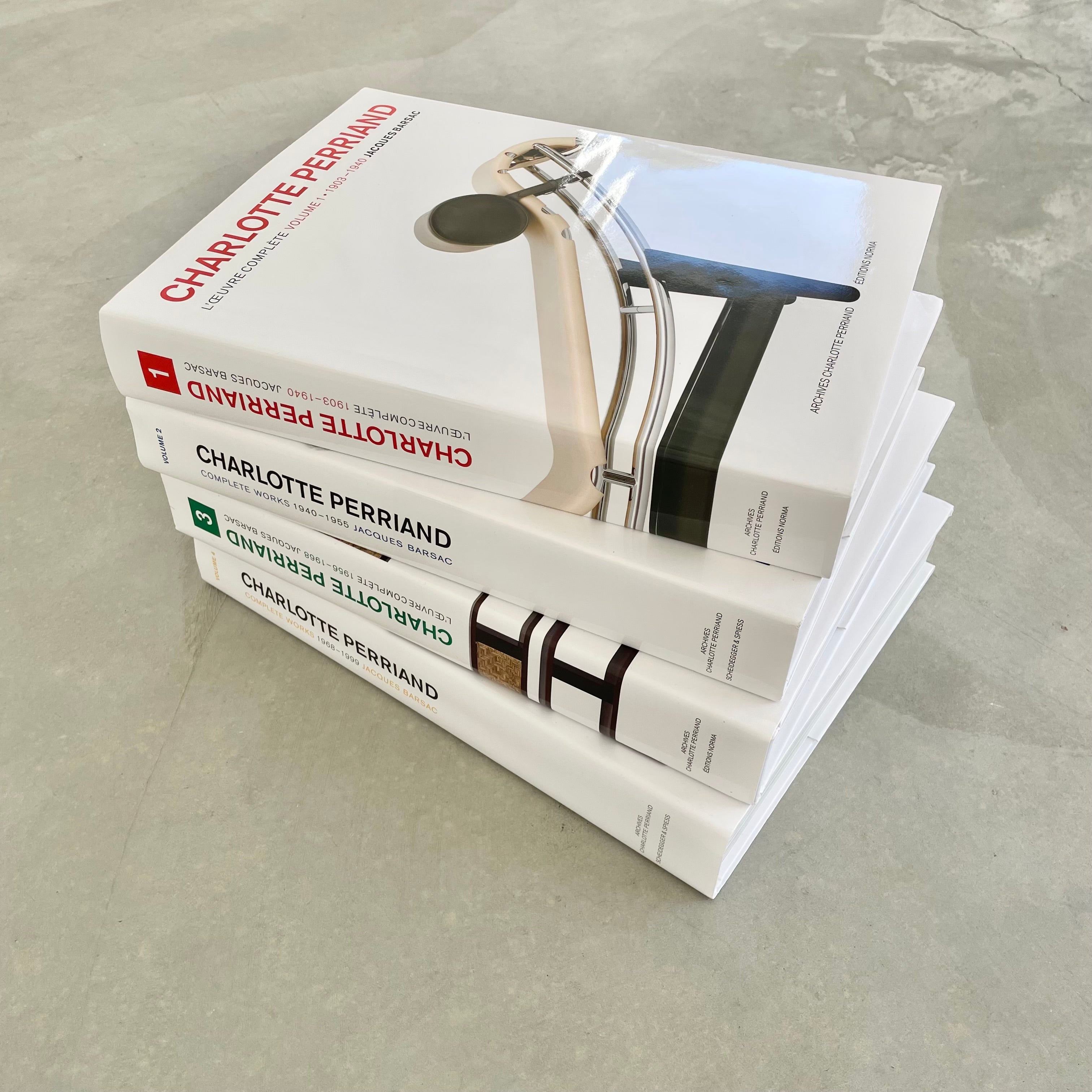 Charlotte Perriand Complete Works Vol 1-4