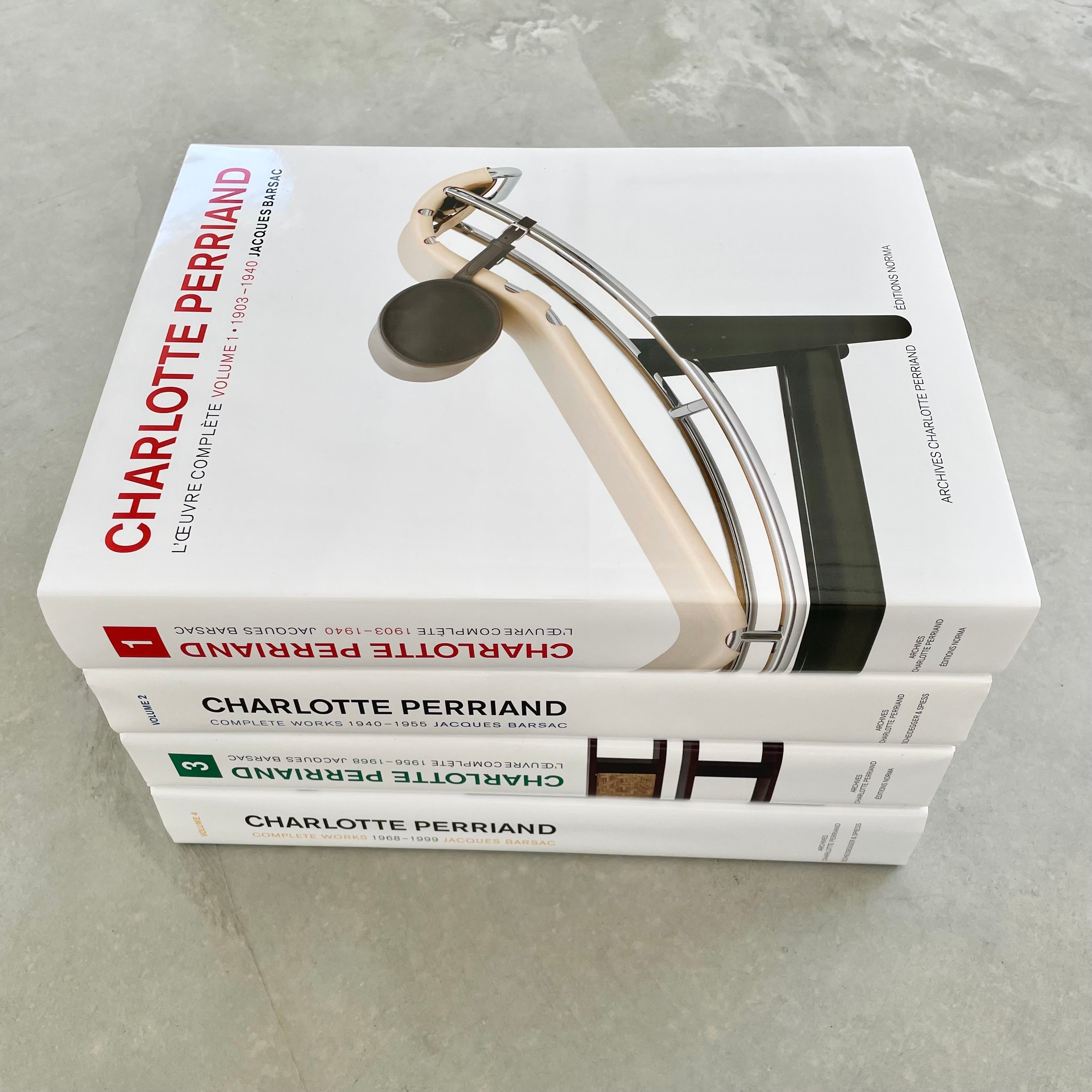 Charlotte Perriand Complete Works Vol 1-4