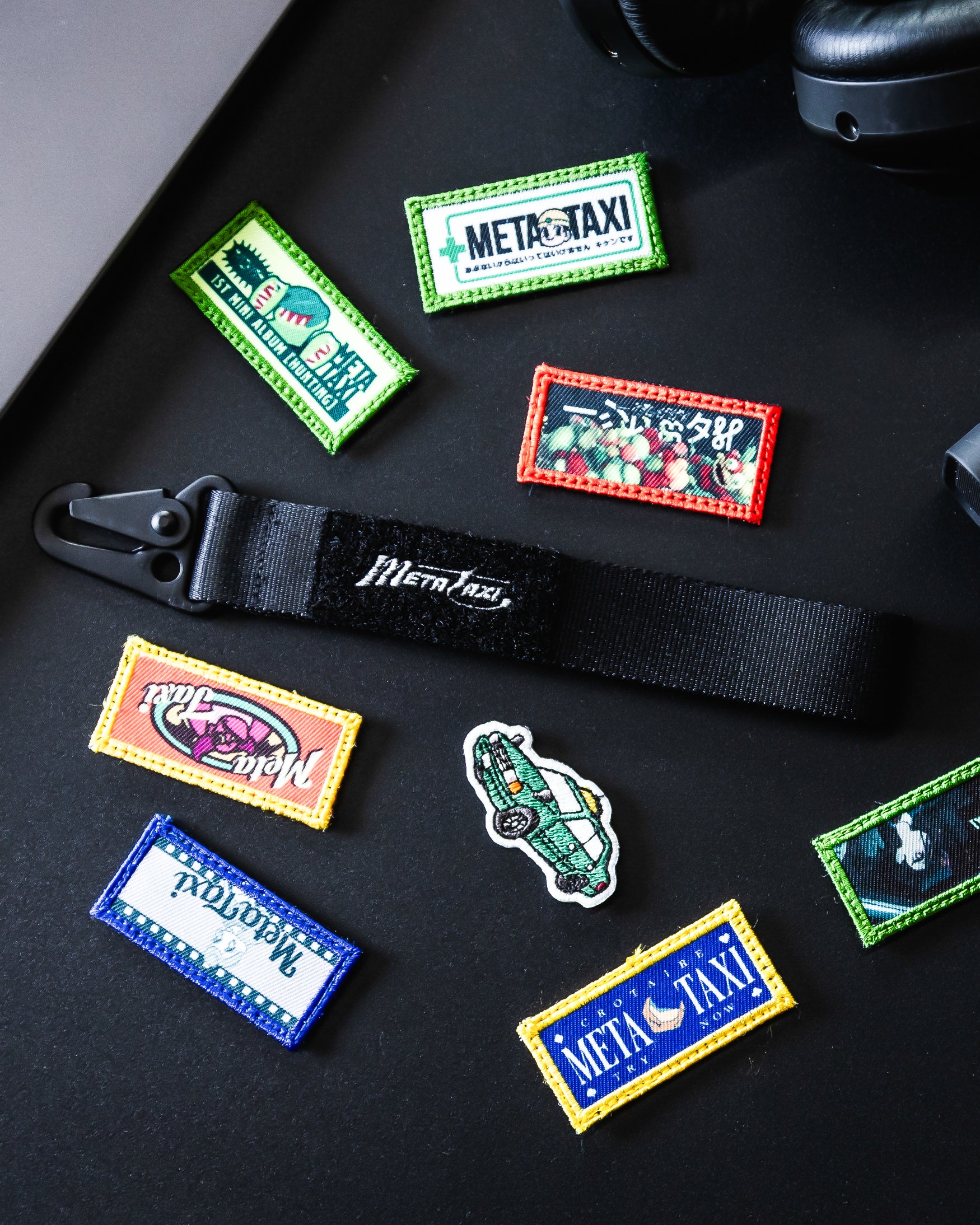 ストラップキーホルダー(ワッペンタグ) – META TAXI STORE