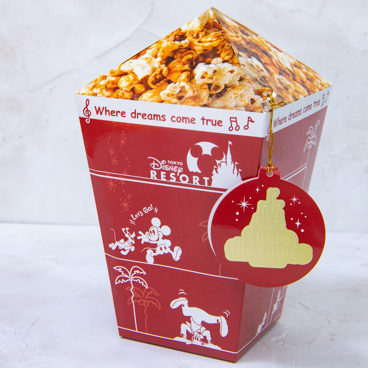 キャラクターのお顔型ポップコーン！東京ディズニーランド パーク