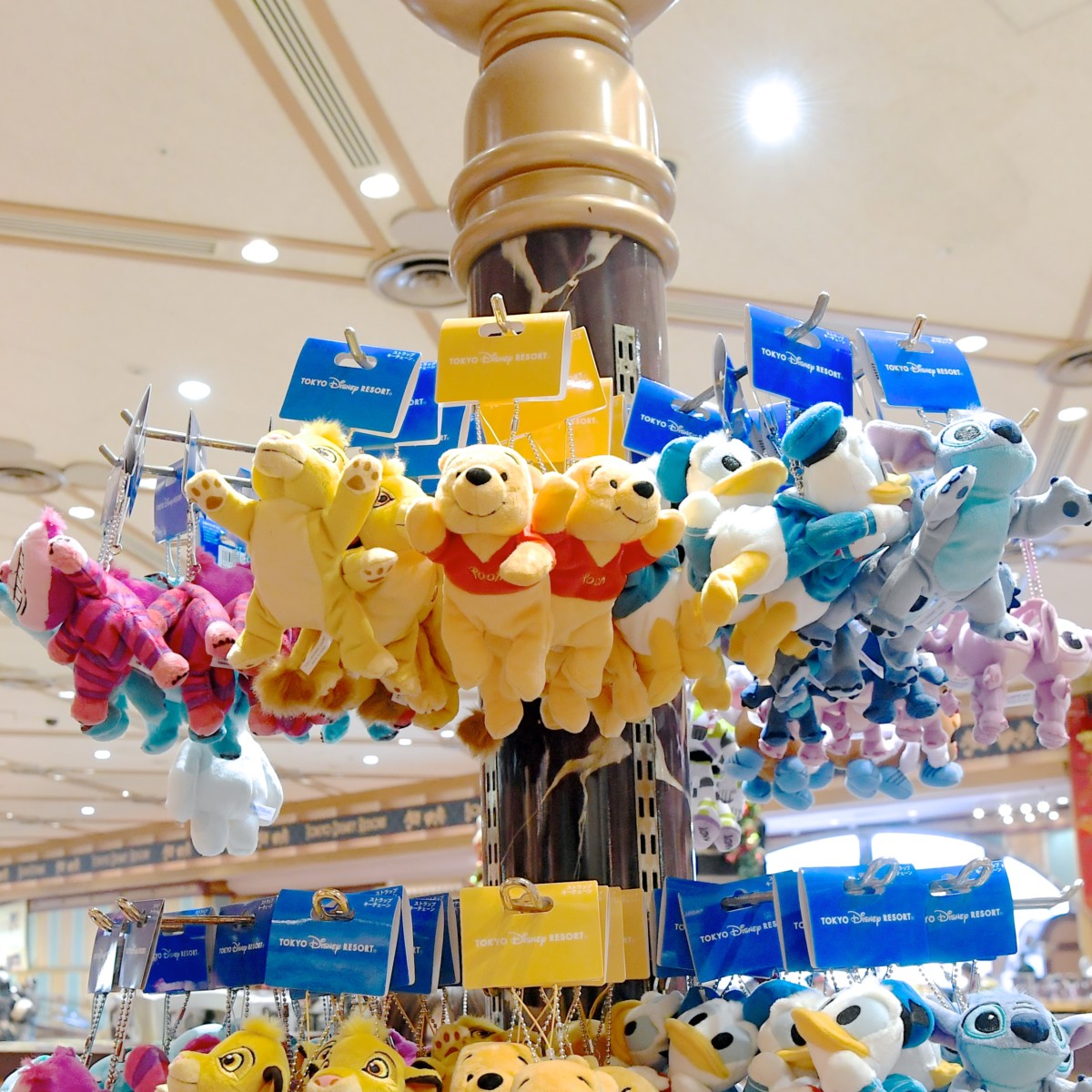 プーさん・ドナルド・スティッチ・サリー・シンバ！東京