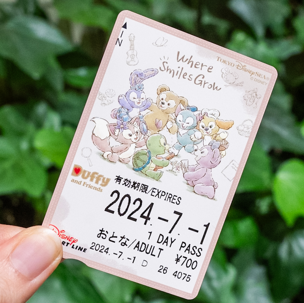 笑顔あふれるダッフィー＆フレンズ！ディズニーリゾートライン“ウェア