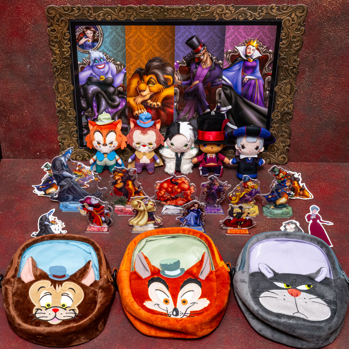 Suica アクリルスタンド 6枚セット ディズニーキャラクター Disney