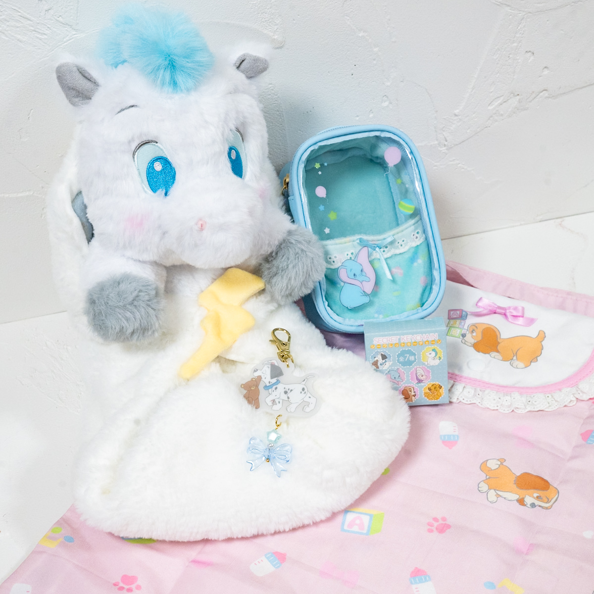 ダンボ、レディ、ペガサスなど！ディズニーストア 赤ちゃん時代グッズ -