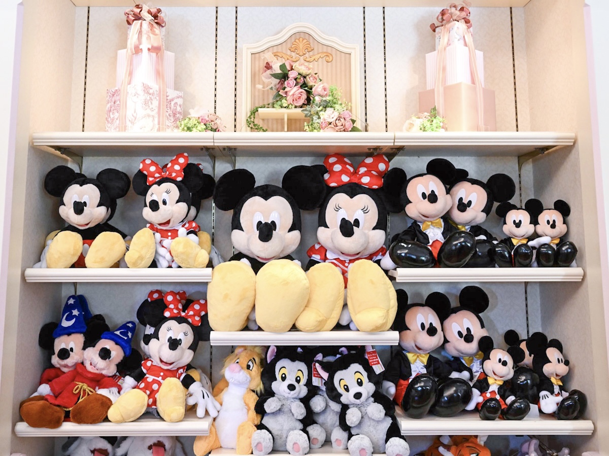 燕尾服姿2サイズ！東京ディズニーランド「ミッキーマウス」ぬいぐるみ -