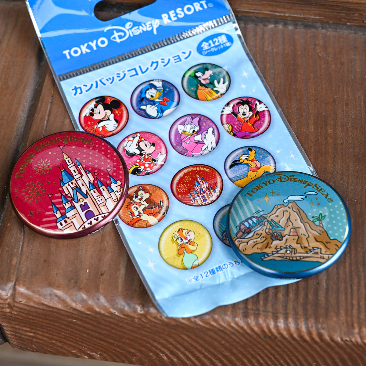 ミッキー&フレンズ」12種がランダムであたる！東京ディズニーランド